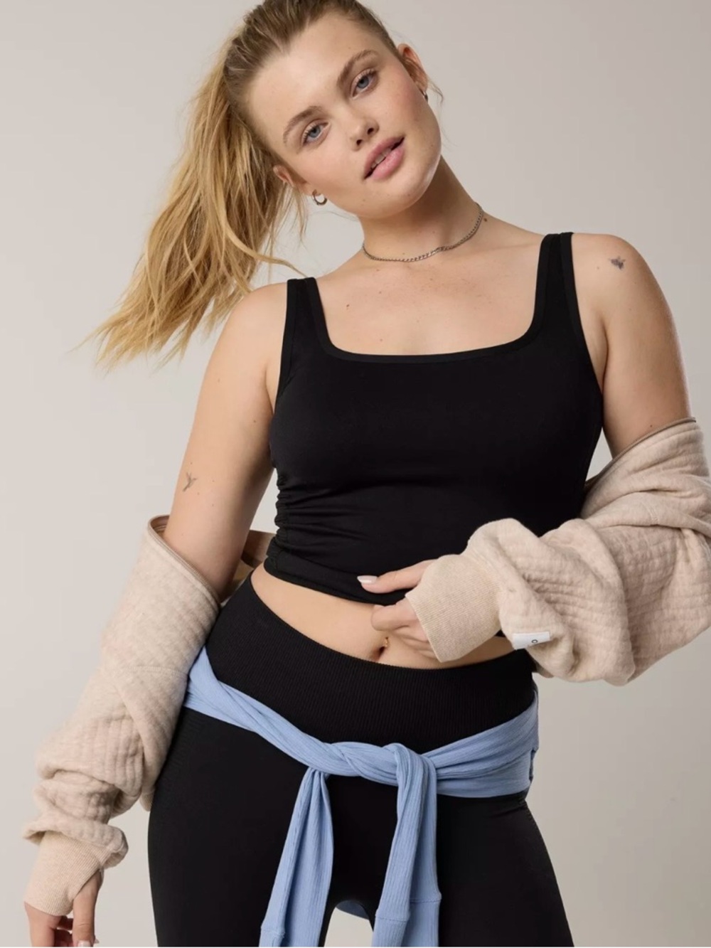 Offline by Aerie Seamless Ribbed Tank Top